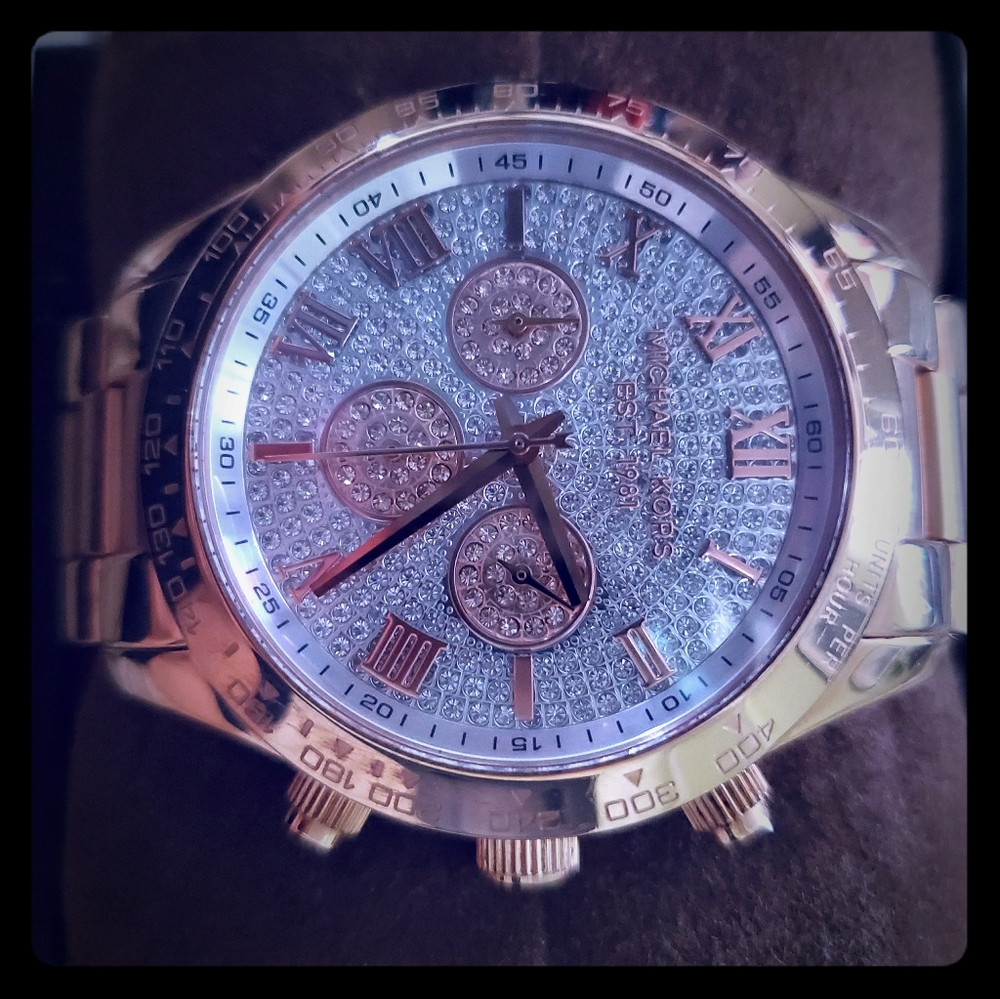 Rose Gold Michael Kors watch